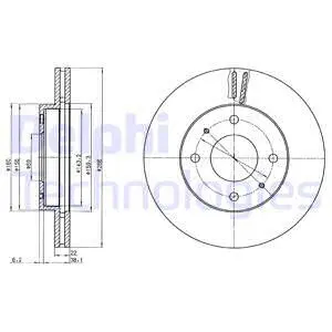 Brake Disc (BG4537C)