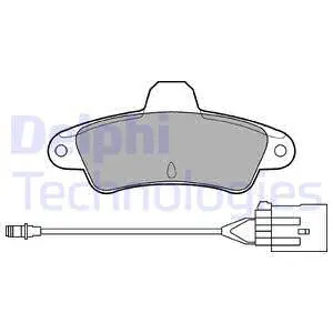 Brake Pad Set, disc brake (LP853)