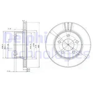 Brake Disc (BG3532)