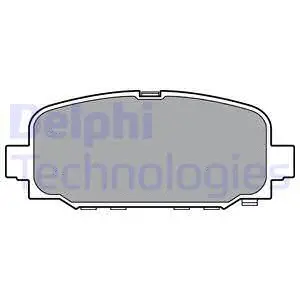 Brake Pad Set, disc brake (LP3398)