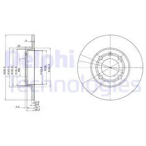 Brake Disc (BG2911)