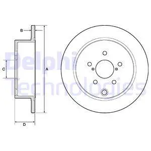 Brake Disc (BG4776C)