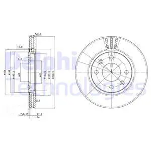 Brake Disc (BG2871)