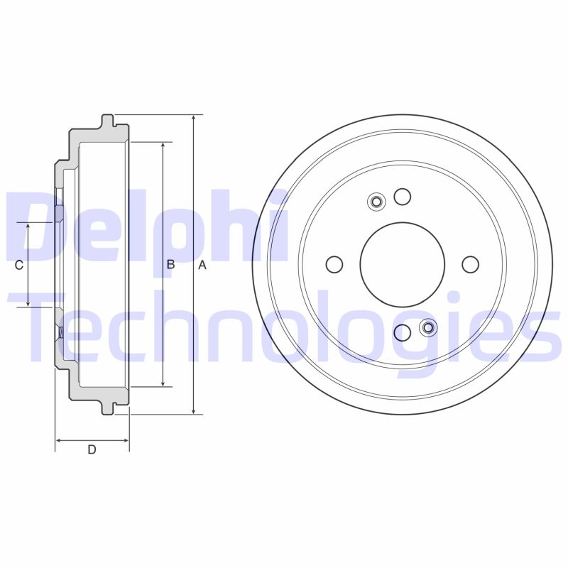 Brake Drum (BF612)