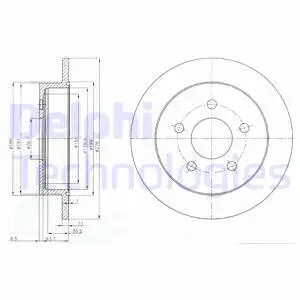 Brake Disc (BG3143)
