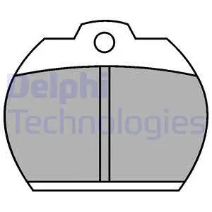 Brake Pad Set, disc brake (LP119)