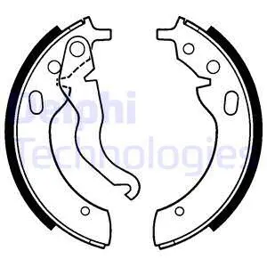 Brake Shoe Set (LS1228)
