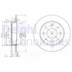 Brake Disc (BG3971)