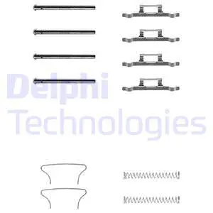 Accessory Kit, disc brake pad (LX0025)