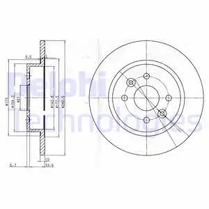 Brake Disc (BG3804)