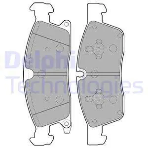 Brake Pad Set, disc brake (LP2275)
