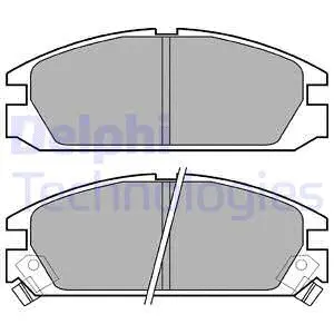 Brake Pad Set, disc brake (LP525)