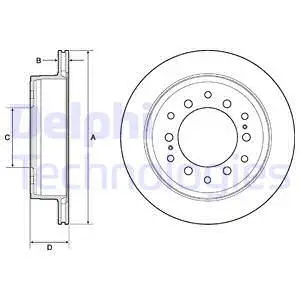 Brake Disc (BG4747C)