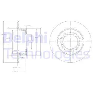 Brake Disc (BG2799)
