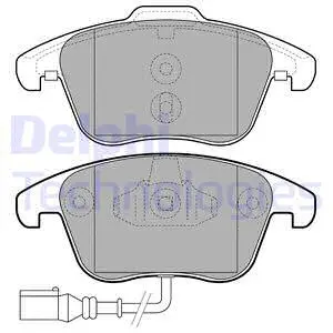 Brake Pad Set, disc brake (LP2110)
