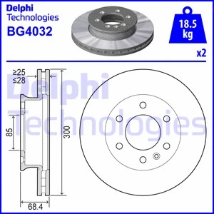 Brake Disc (BG4032)