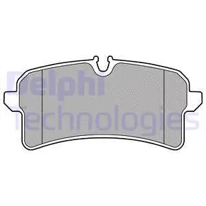 Brake Pad Set, disc brake (LP2706)