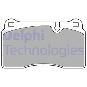 Brake Pad Set, disc brake (LP2009-18B1)