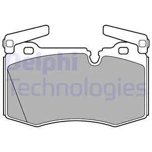 Brake Pad Set, disc brake (LP2235)
