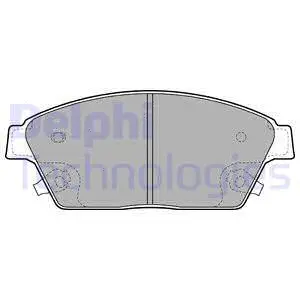 Brake Pad Set, disc brake (LP2170)