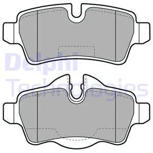 Brake Pad Set, disc brake (LP2022)