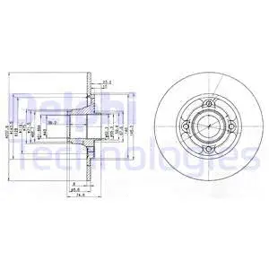 Brake Disc (BG2702)