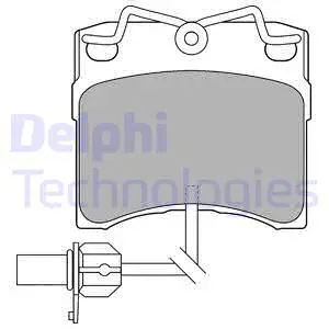 Brake Pad Set, disc brake (LP1535)