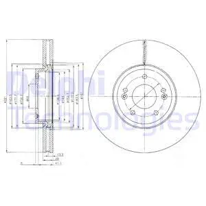 Brake Disc (BG9056)