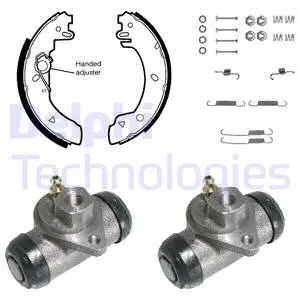 Brake Shoe Set (KP817)