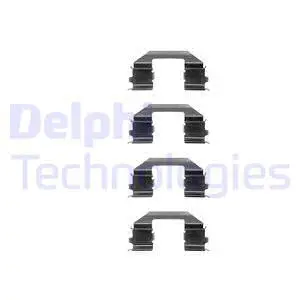 Accessory Kit, disc brake pad (LX0255)