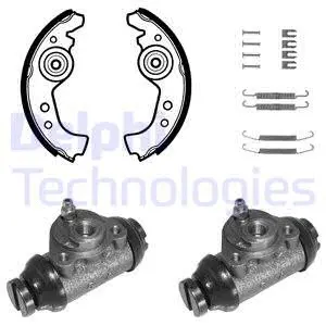 Brake Shoe Set (889)