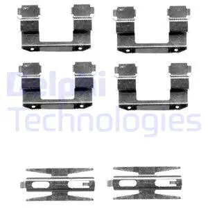 Accessory Kit, disc brake pad (LX0387)