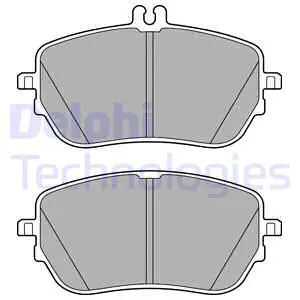 Brake Pad Set, disc brake (LP3485)