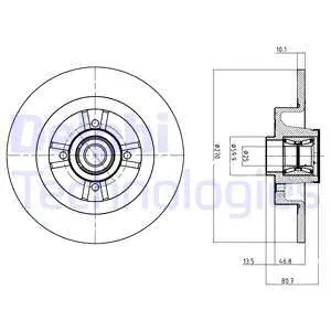 Brake Disc (BG9032RSC)