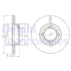 Brake Disc (BG3220)