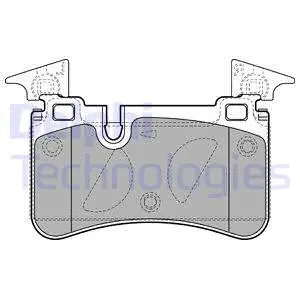 Brake Pad Set, disc brake (LP2151-18B1)