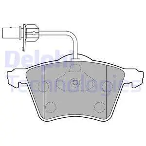 Brake Pad Set, disc brake (LP1529)