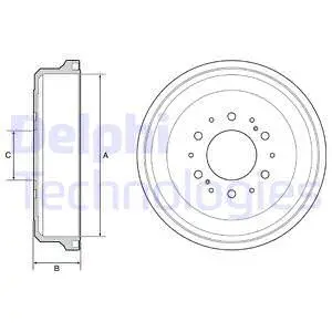 Brake Drum (BF539)