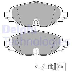 Brake Pad Set, disc brake (LP2698)