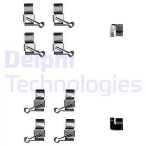 Accessory Kit, disc brake pad (LX0611)