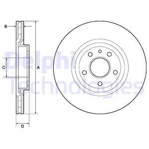 Brake Disc (BG2843)