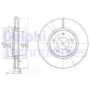 Brake Disc (BG3716)