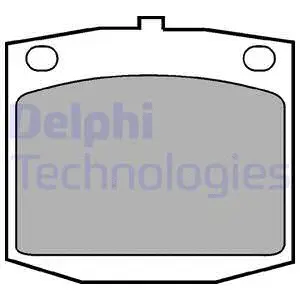 Brake Pad Set, disc brake (LP166)