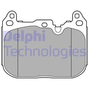 Brake Pad Set, disc brake (LP3597)