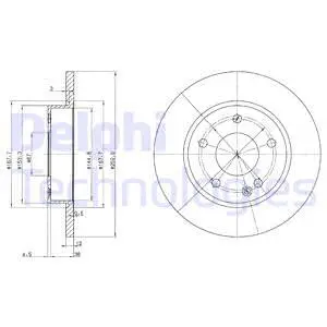 Brake Disc (BG3394)