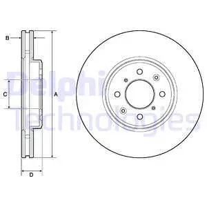 Brake Disc (BG3970)