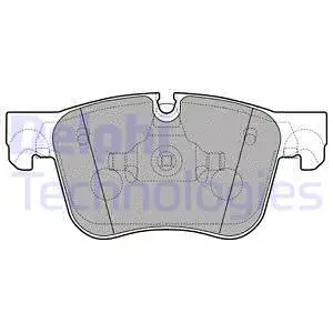 Brake Pad Set, disc brake (LP2690)