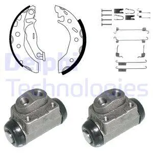 Brake Shoe Set (KP897)
