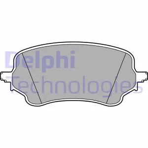 Brake Pad Set, disc brake (LP3648)