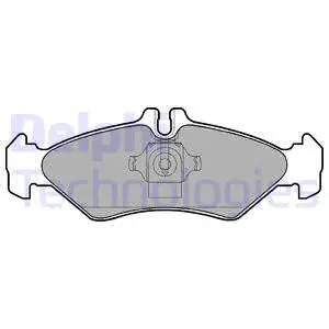 Brake Pad Set, disc brake (LP1595)